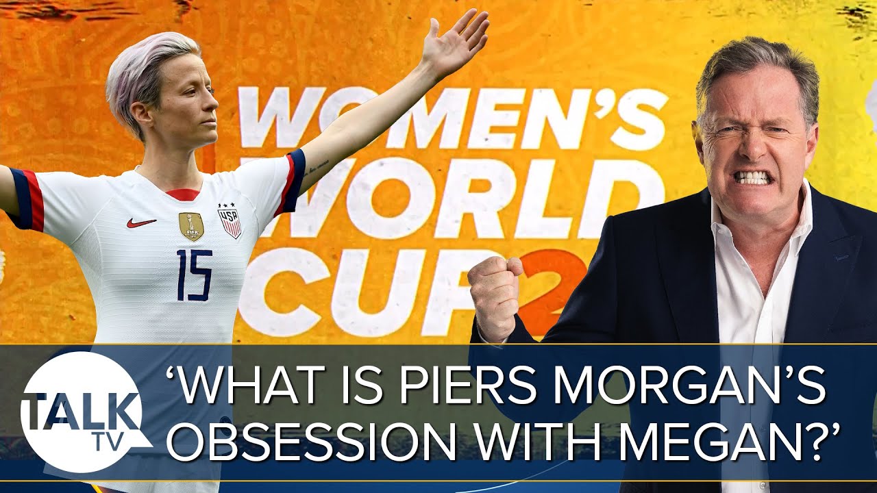 “What Is Your OBSESSION” – Piers Morgan Questioned Over Obsession With US Footballer Megan Rapinoe