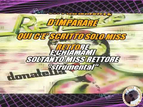 Donatella Rettore   Donatella KARAOKE FAIR USE