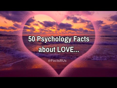 50 Psychology Facts about LOVE 😍 #lovefacts #psychologyfacts #subscribe