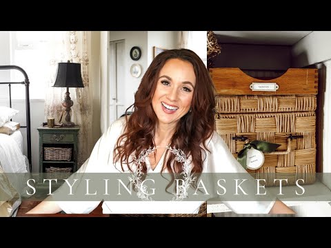 🧺 Restyling THRIFT STORE Baskets into MASTERPIECES!