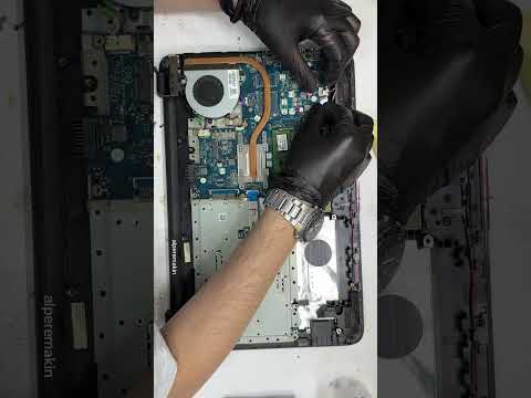 HP Gömülü klavye montajı #hp #laptop #bilgisayar #ssd