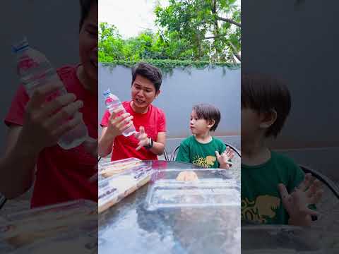 Abew Cuci Tangan Di Mulut Papoy #alethaabew