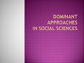 Key Concepts in Social Theories