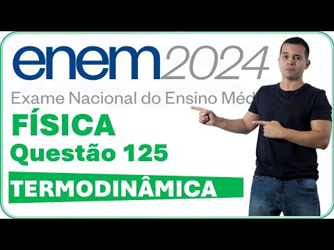 ENEM 2024 | QUESTÃO 125 | O DIAGRAMA P-V A SEGUIR REPRESENTA O CICLO DE OTTO PARA UM MOTOR