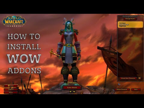 how to install vanilla private server addons