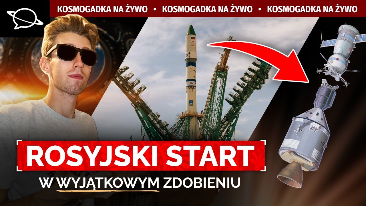🔴 Wyjątkowy start Sojuza z misją zaopatrzeniową na ISS! | Progress MS-31