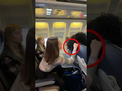 Selfish Passenger Ignored Others Until She Saw Her Cut Hair! #shorts