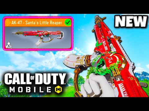 *NEW* LEGENDARY AK47 - SANTA'S LITTLE REAPER 😍 (COD MOBILE)