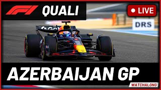 🔴F1 Live - Azerbaijan GP QUALI - Full Commentary & Live Timings at Baku