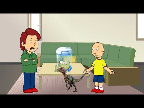 Caillou Hatches a Dinosaur Egg/Grounded