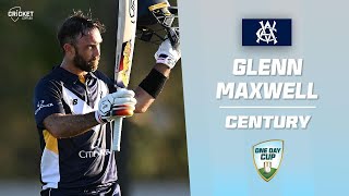 Maxwell marks Vics return with breathtaking 73-ball century | One-Day Cup 2025-26