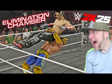 NEW WWE 2K25 TEKKEN ELIMINATION CHAMBER