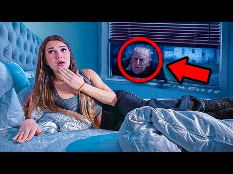 I Caught SOMEONE Looking Through My Window!