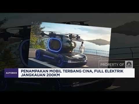 Penampakan Mobil Terbang China, Full Elektrik Jangkauan 200 KM