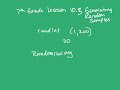 Random Sampling Techniques in Agriculture
