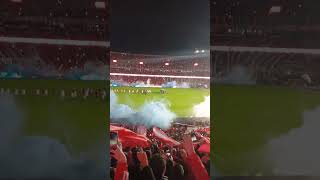 Recibimiento River vs barracas #riverplate #river #futbolargentino