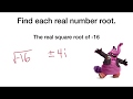 Radical Expressions and Roots