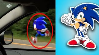 5 SONIC Captados en Video y VISTOS en la Vida REAL