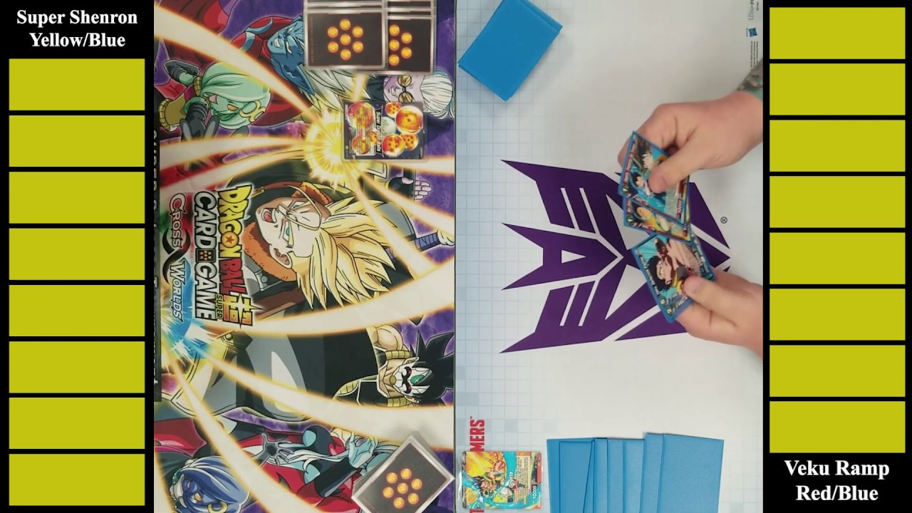 Super Shenron (Y/U) vs. Veku Ramp (R/U) | DBS Deck Duel - Local Tournament