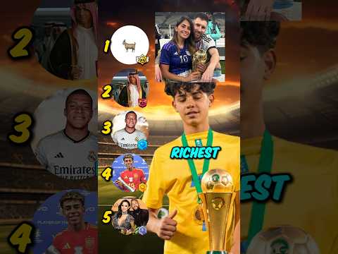 Ronaldo Jr Ranks Richest Football Players 💸⚽️