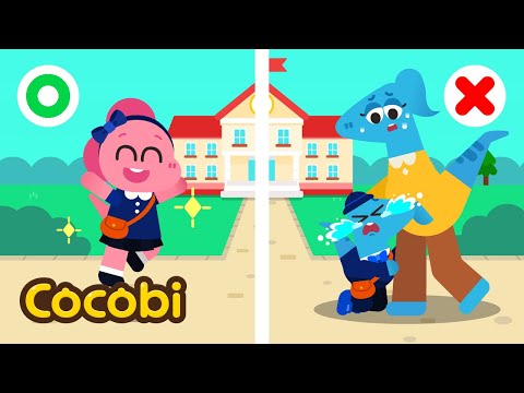 Primeiro Dia de Aula🏫 | Canções Coloridas para Crianças | Cocobi