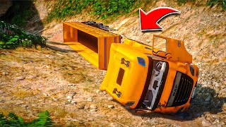 GTA V: VIDA DE CAMINHONEIRO | MEU MOTORISTA SOFREU UM ACIDENTE COM MEU CAMINHÃO 😭 #367