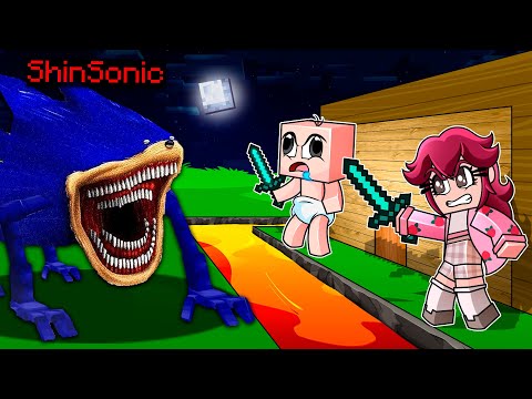 SHIN SONIC TAPES  vs La Casa Más Segura de Minecraft 😱💀