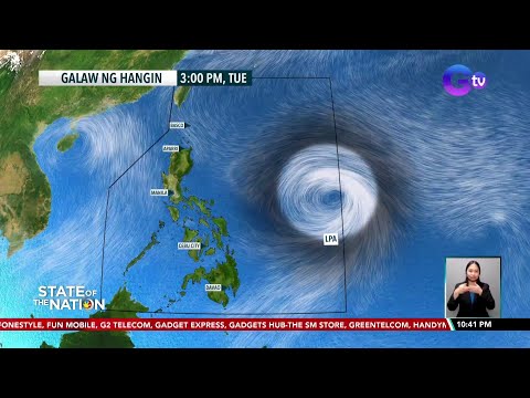 Bagong Low Pressure Area Binabantayan Sa Loob Ng Philippine Area Of