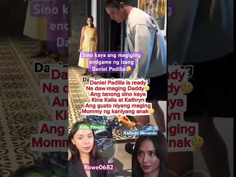 Daniel Padilla ready nadaw siya sa daddy era🤔😃 #celebrity #actor #showbizph #kathniel