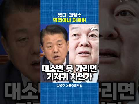 이재명 대통령에게 망언 던진 안철수에게 빅엿 선사 [짧뉴] 김병주 #짧은뉴스