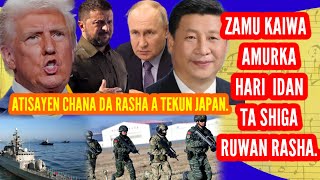 Rasha tace zata kai hari Amurka bayan gudanar da atisaye da chana a tekun japan. 
