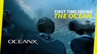 OceanX Brings Three Students to See the Ocean for the First Time | Cape Town Expedition