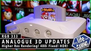 Analogue 3D Updates - Horizontal Upscaling! 480i Fixed! HDR Improved! :: RGB333 / MY LIFE IN GAMING