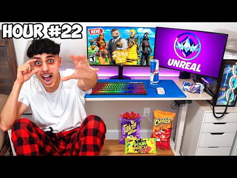 Not Sleeping Until I Reach UNREAL in OG Fortnite! (Chapter 2)