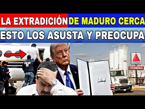 MADURO CONFUNDIDO LA EXTRADICIÓN DE MADURO ESTÁ CERCA EL RÉGIMEN NO CONFÍA NOTICIAS DE VENEZUELA HOY