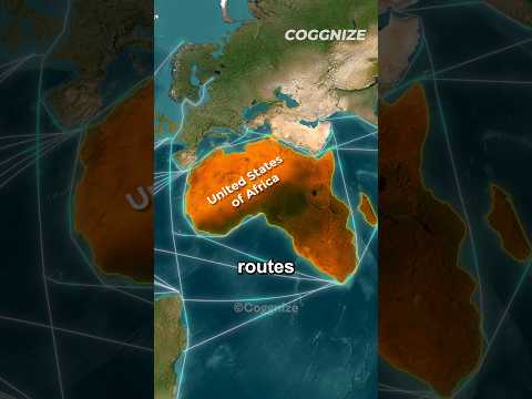 What If The Continent Of Africa Was One Country #shorts