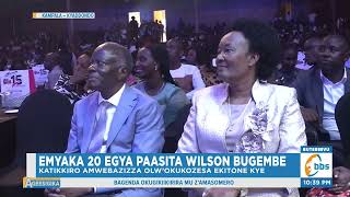 Paasita Wilson Bugembe Akubye Serena newuuma, Katikkiro Amwebazizza Olw’okukozesa Ekitone kye