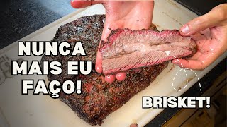 Como fazer o BRISKET BOVINO perfeito | Receita de Carne Defumada estilo Americano - Passo a Passo 