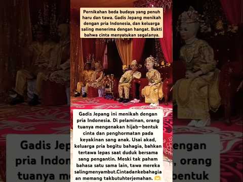 Gadis Jepang Menikah dengan Pria KALBAR, Keluarga Tertawa Meski Tak Saling Mengerti bahasa #shorts