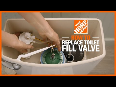 How to Replace a Fill Valve
