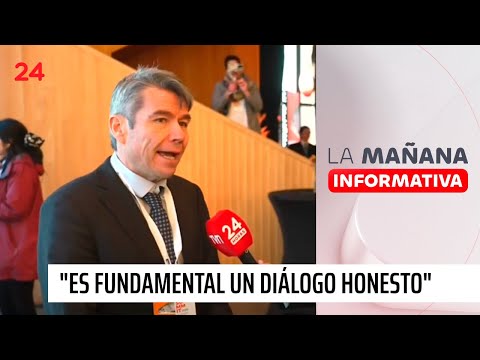 Exministro Mena en Salmón Summit: "Es fundamental que tengamos un diálogo honesto" | 24 Horas