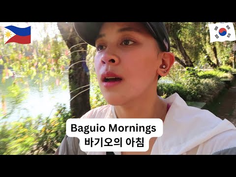 PHILIPINE VLOG Baguio City | MORNING WALK | Korea to Philippines  🇰🇷🇵🇭