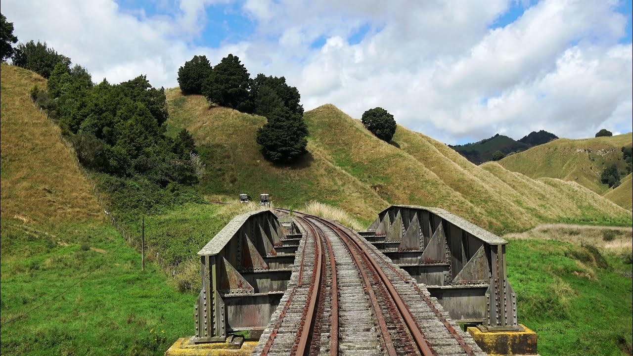 New Zealand Dirt Road & Disused Railway Adventure - New Plymouth to Taumarunui via Waitaanga & Ohura