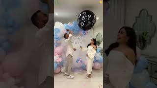The baby said, “Make it memorable.”🩷💙#genderreveal#couple#celebration#revealparty#foryou