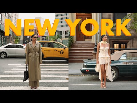 NEW YORK VLOG 2024 | fashion week + hourglass trip + the best food in NYC