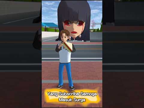 Yuta ada hantu dibelakangmu Sakura School Simulator Horror ding dong #viral #shorts