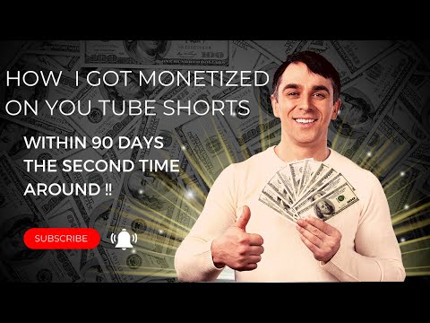 I GOT MONETIZED WITH YOUTUBE SHORTS!!!