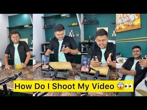 how Do I shoot My Video || Behind the Scenes || Foodie Ankit