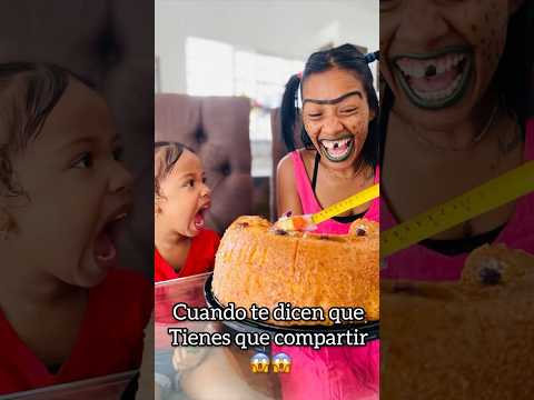 LALY LA FEA( Cuando Te dicen que tienes que compartir) 😱😡 #comedia #humor #Lalylafea