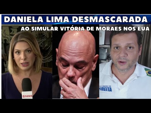 Jornalista da Globo foi tentar defender Alexandre de Moraes e foi desmascarada - Daniela Lima